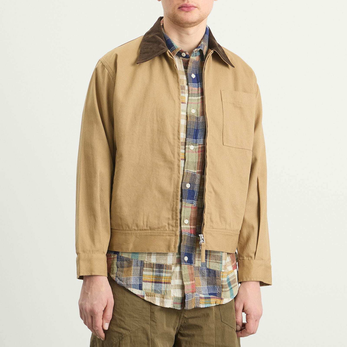 Universal Works Men's Presented by END. Rose Bowl Jacket in Khaki