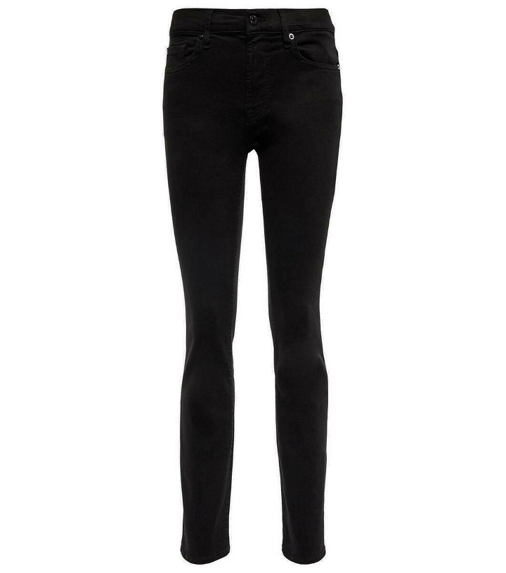 Photo: 7 For All Mankind Roxanne mid-rise skinny jeans