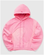 Erl Unisex Swirl Premium Fleece Hoodie Pink - Mens - Hoodies