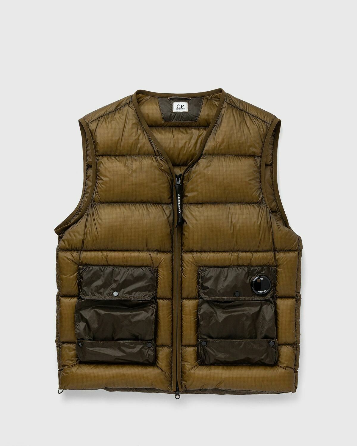 C.P. Company D.D.Shell Down Vest Yellow Vests C.P. Company