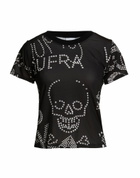 Vaquera Womens T-shirt in Black
