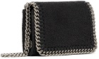 Stella McCartney Black Falabella Card Holder Bag