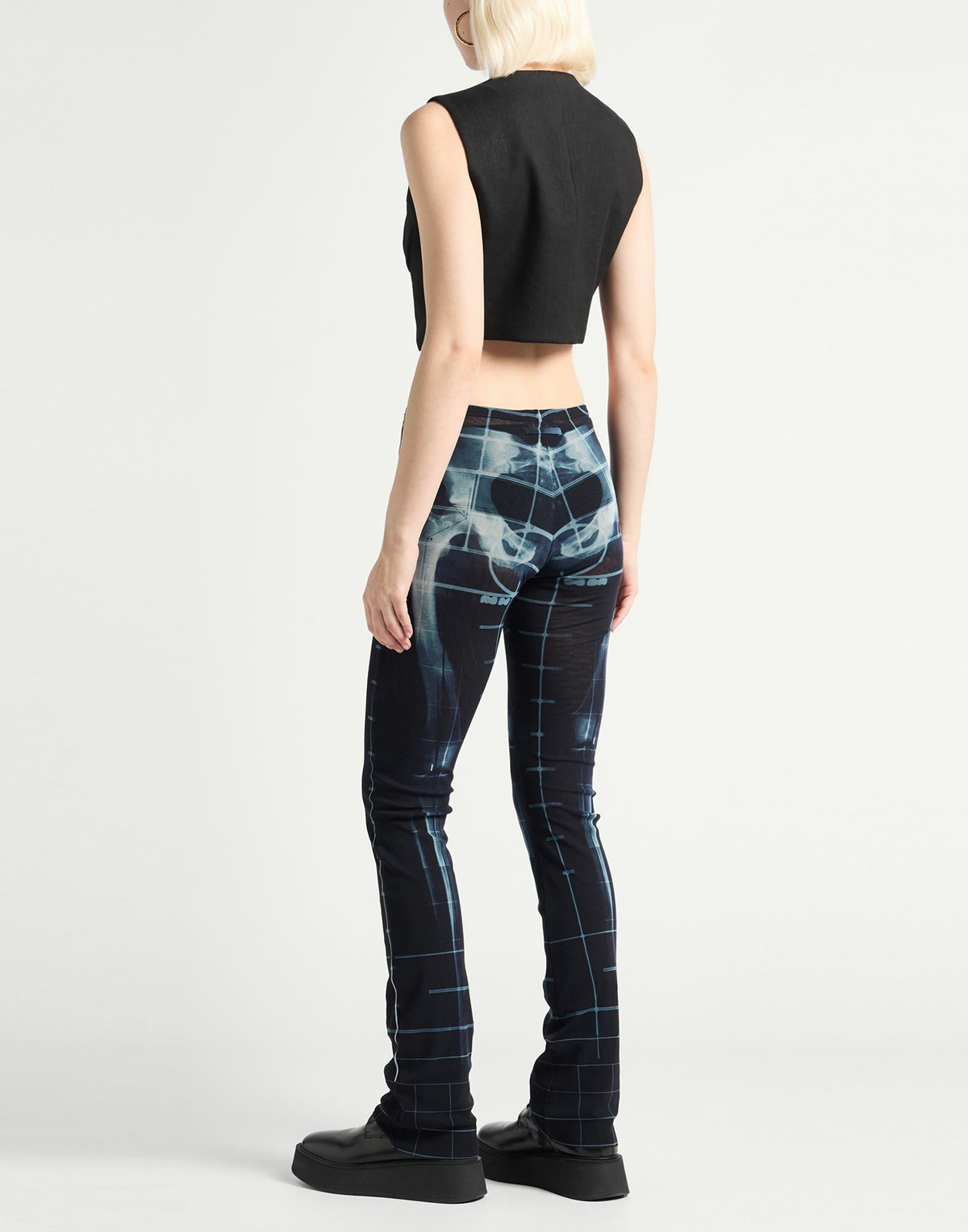 Jean Paul Gaultier Womens Pants in Black