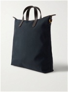 MISMO - Leather-Trimmed Nylon Tote Bag