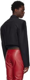 Mowalola Black Tailored Blazer