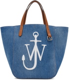 JW Anderson Blue Belt Cabas Denim Tote