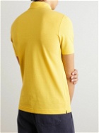 Incotex - Zanone Slim-Fit Cotton Polo Shirt - Yellow
