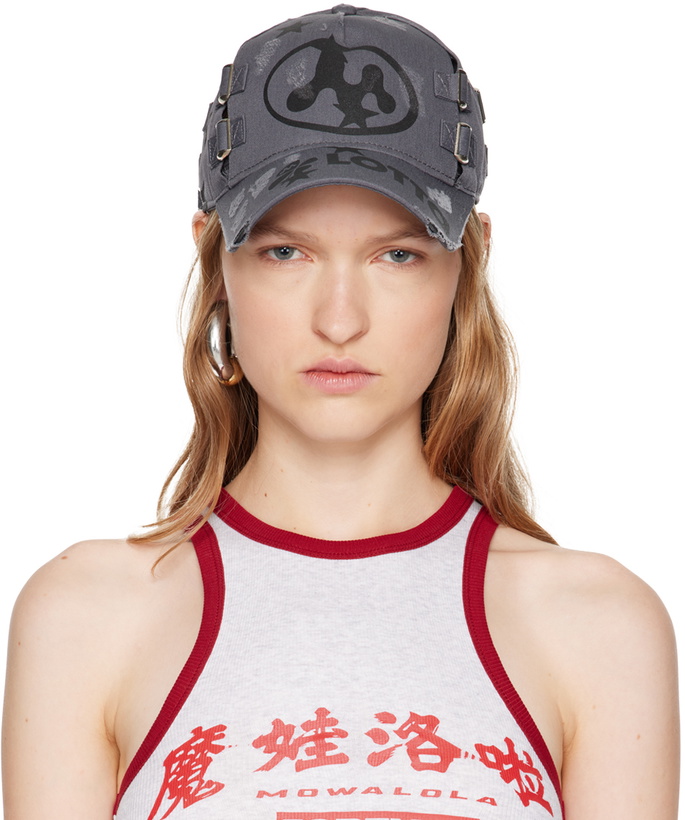 Photo: Mowalola Gray 'Lotta' Cap