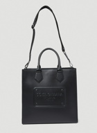 Dolce & Gabbana - Logo Embossed Tote Bag in Black