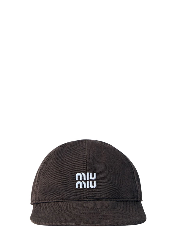 Photo: Miu Miu Denim Baseball Cap