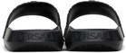 Versace Black Palazzo Pool Slides