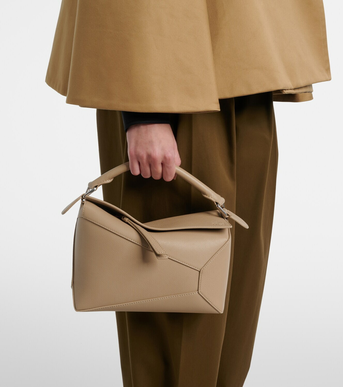 Loewe Puzzle Edge Small leather tote bag