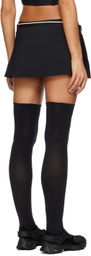 HYEIN SEO Black Wrap Miniskirt
