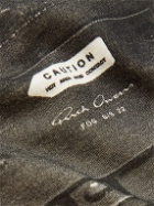 Rick Owens - Printed Cotton-Jersey Sweatshirt - Neutrals