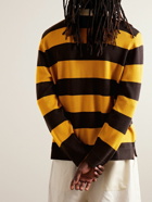 YMC - Striped Wool-Jacquard Sweater - Black