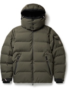 Moncler Grenoble - Montgetech Quilted Shell Hooded Down Jacket - Green