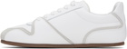 Moschino White Tennis Sneakers