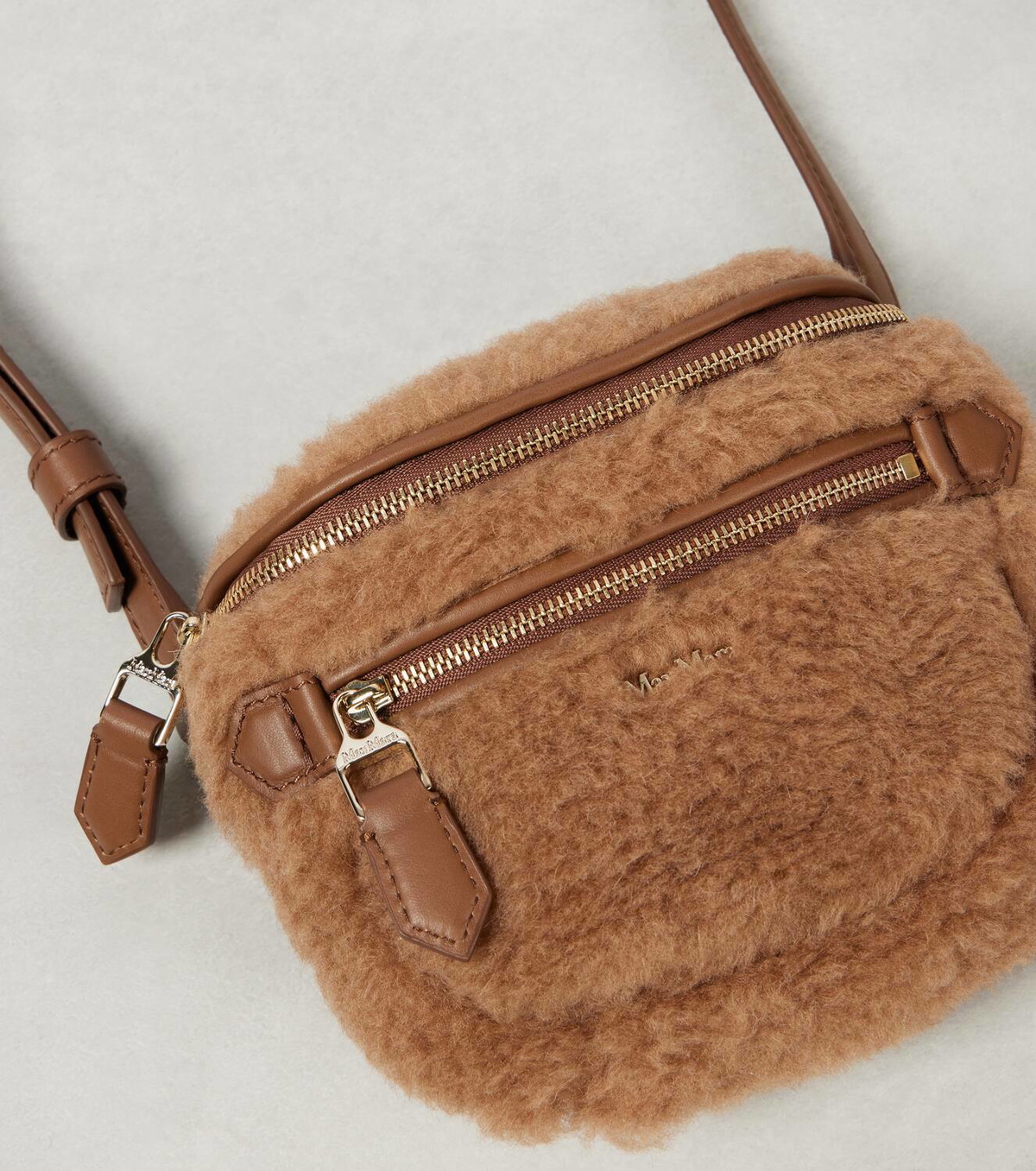 Max Mara Banane Mini teddy belt bag Max Mara