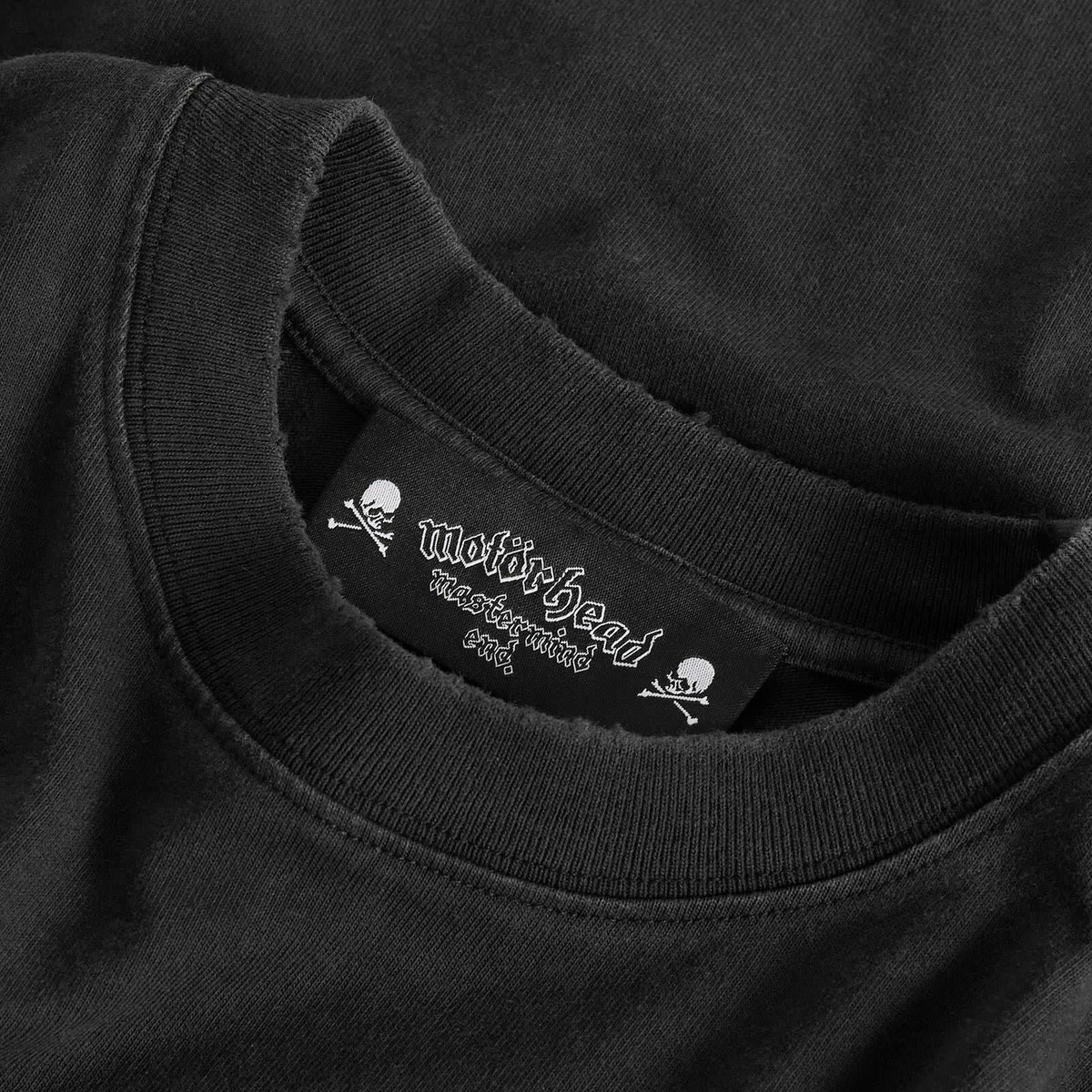 END. Men's x MASTERMIND WORLD x Motorhead March or Die T-Shirt in Black