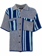 AHLUWALIA - Benoit Viscose Knit Short Sleeved Shirt