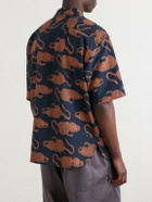 Kardo - Ronen Printed Cotton Shirt - Black