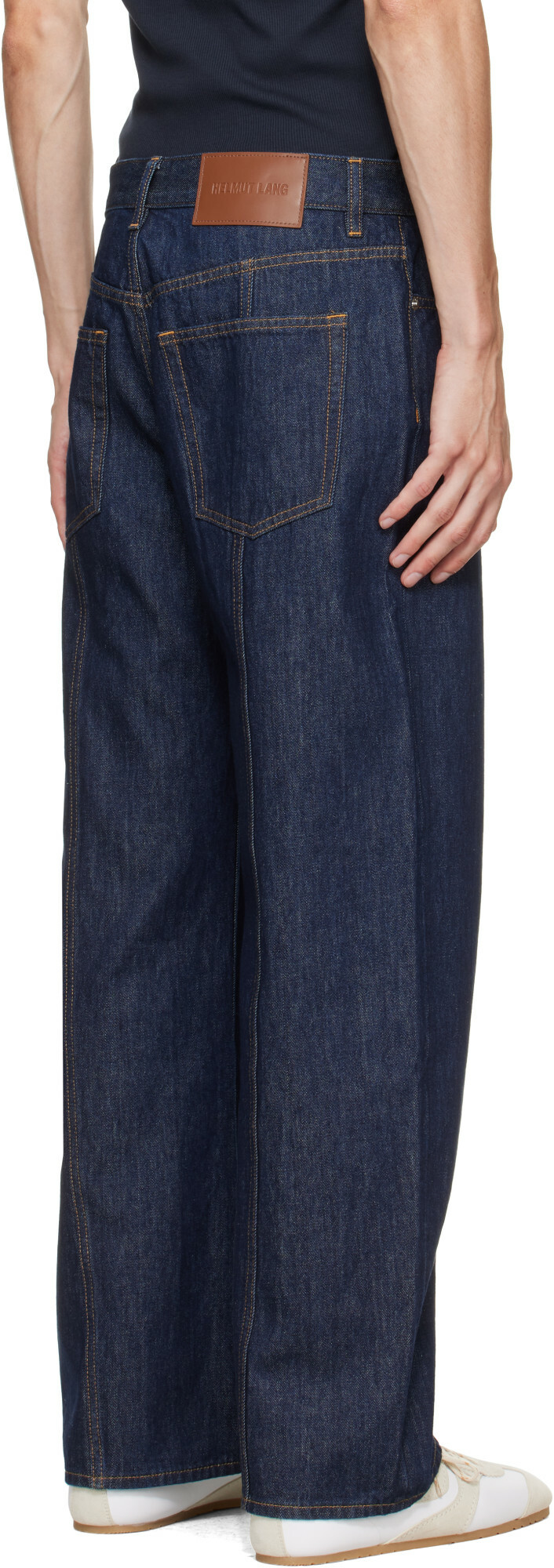Helmut Lang Navy Wardrobe Jeans