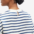 Visvim Women's Border Blouse in Navy
