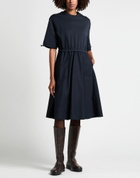Moncler Womens Midi dress in Navy