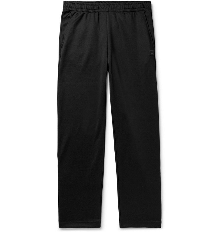 Photo: Acne Studios - Emmett Snap-Detailed Tech-Jersey Sweatpants - Men - Black