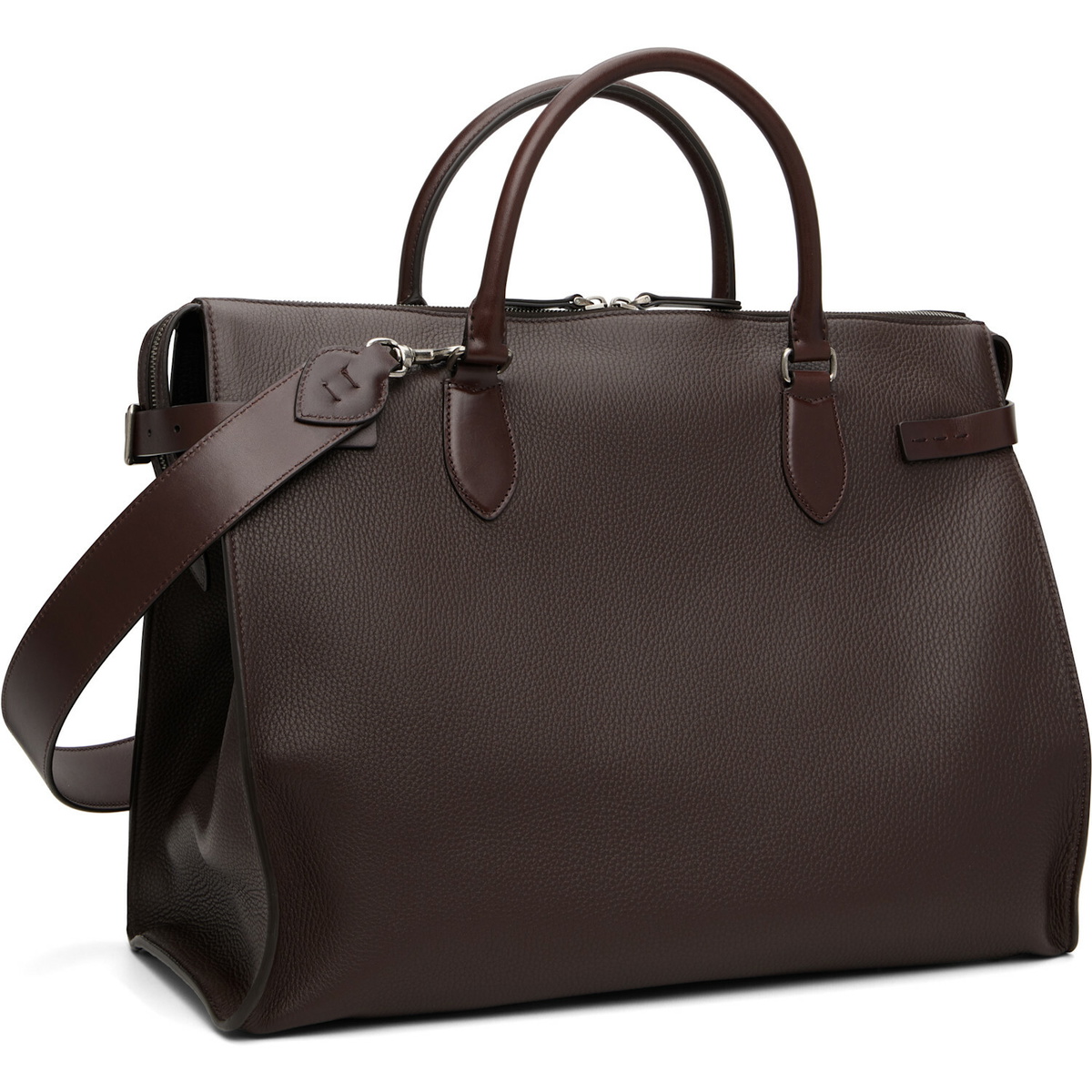 Valentino Garavani Brown Antibes Duffle Bag
