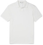 Club Monaco - Johnny Stretch Cotton-Piqué Polo Shirt - White