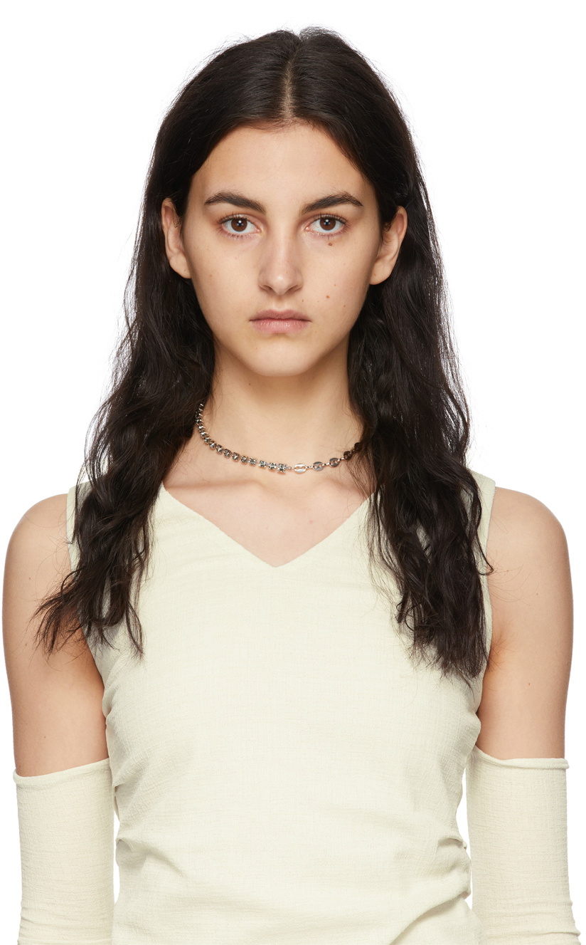 すぐ届く【Justine Clenquet】Vicky crystal necklace 送料関税込【Justine Clenquet】Vicky necklace☆FW20♪国内発送
