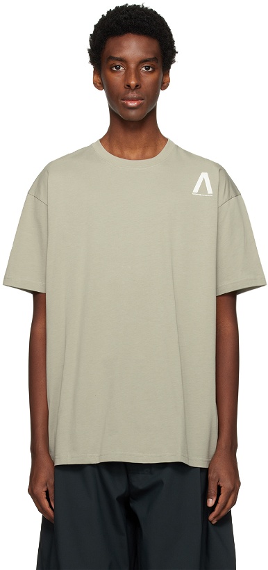 Photo: ACRONYM Khaki Printed T-Shirt