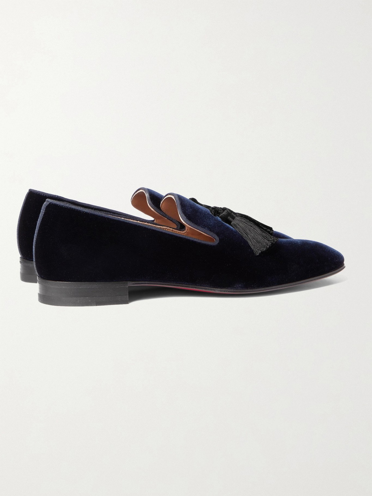 Blue hot sale velvet louboutin