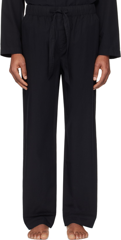 Photo: Tekla Black Poplin Pyjama Pants