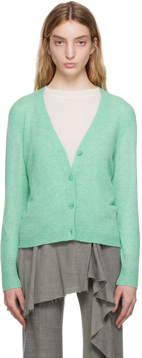 360Cashmere Green Leah Cardigan 360Cashmere