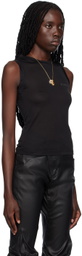 Liza Keane SSENSE Exclusive Black Rider Tank Top