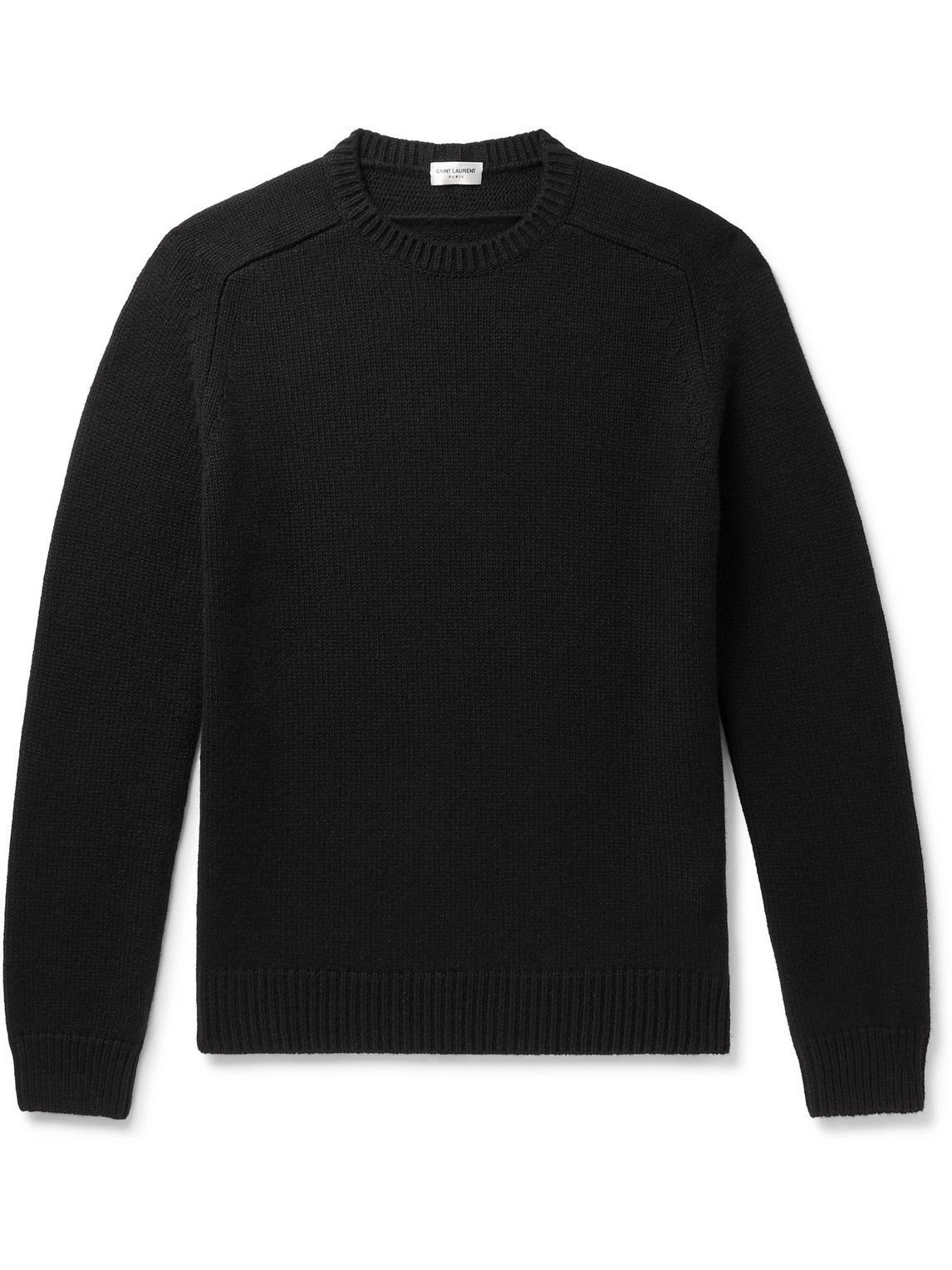 SAINT LAURENT - Cashmere Sweater - Black Saint Laurent