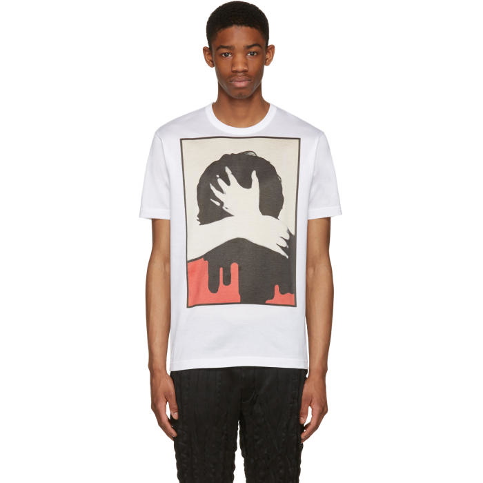 Photo: Junya Watanabe White Z Dala Od Zgielku T-Shirt