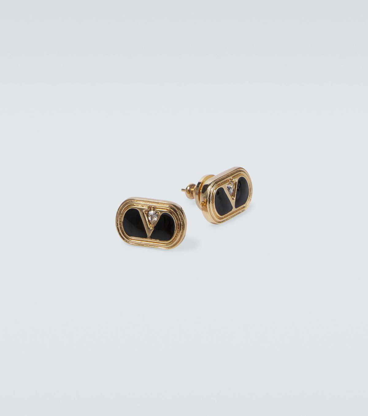 Valentino Garavani VGold embellished earrings