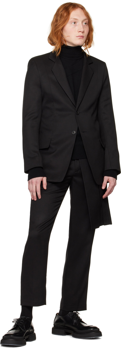 Steven Passaro SSENSE Exclusive Black Blazer