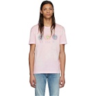 Versace Pink Tie-Dye Medusa T-Shirt