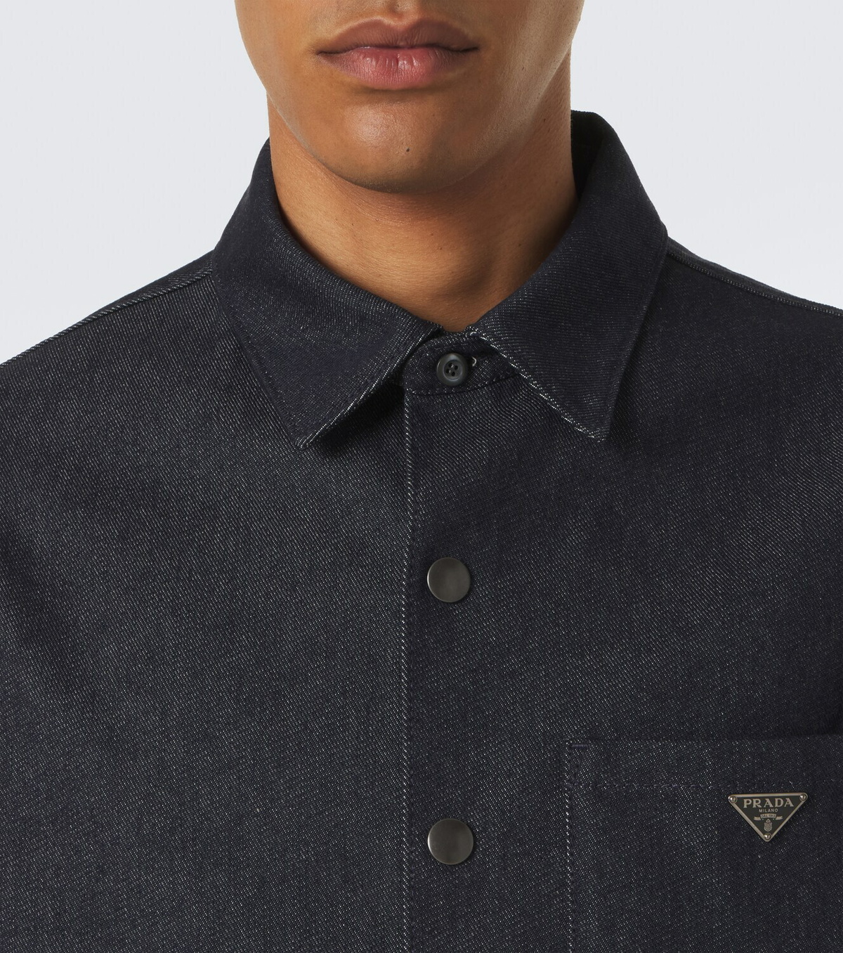 Prada Cotton chambray shirt