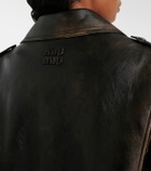 Miu Miu Leather jacket