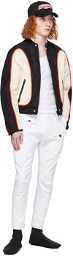 Dsquared2 White Sexy Cargo Pants
