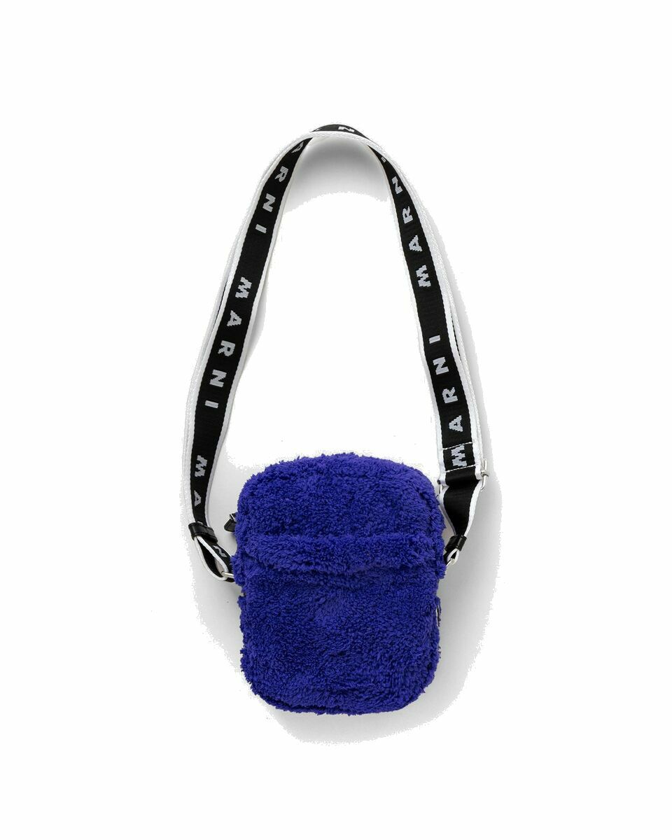 Photo: Marni Crossbody Bag Blue - Mens - Bags