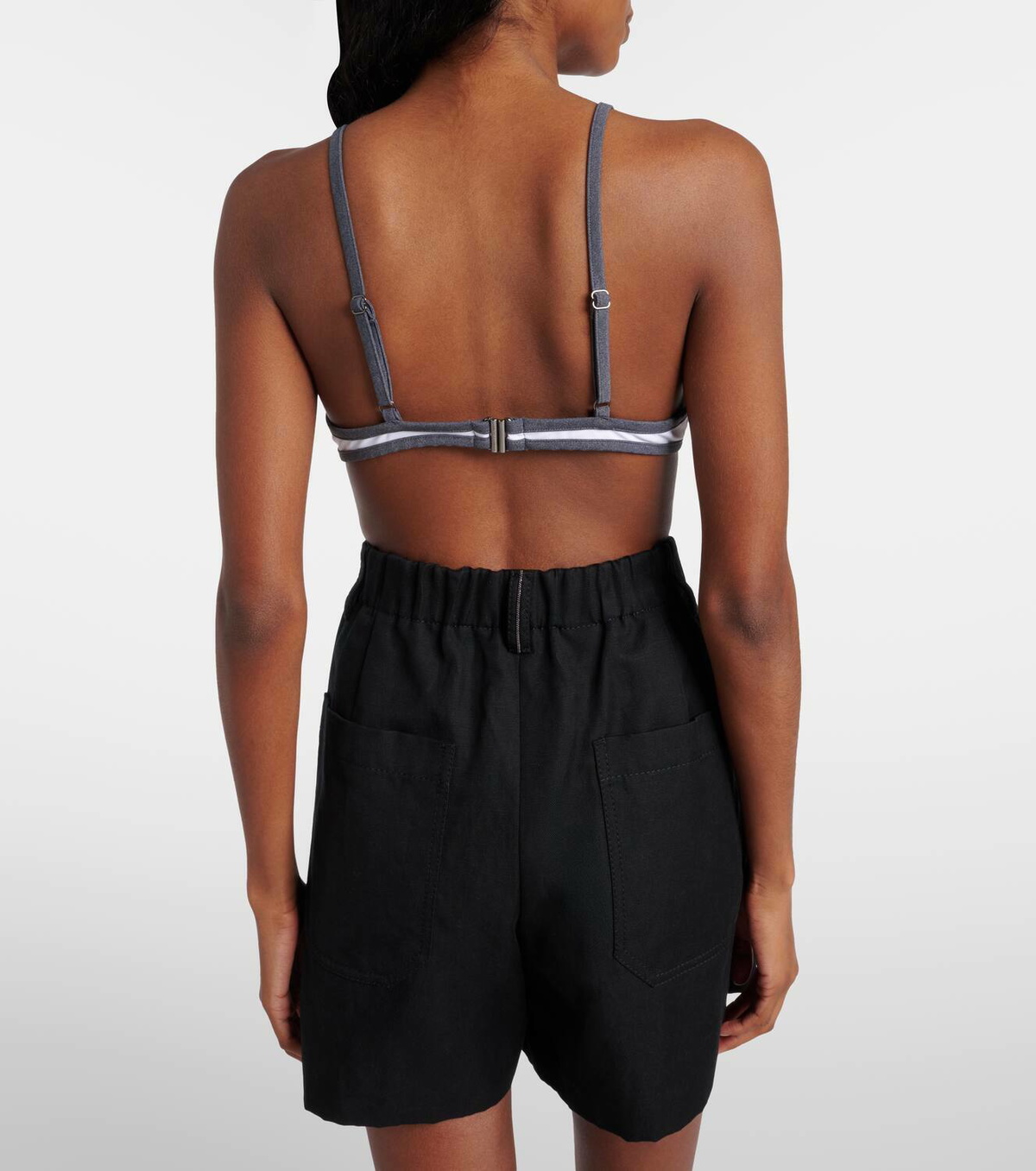 Brunello Cucinelli Monili bikini top