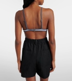 Brunello Cucinelli Monili bikini top