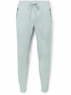 Ten Thousand - Interval Mesh-Trimmed Stretch-Nylon Track Pants - Blue