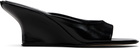 BY FAR Black Caroo Heeled Sandals